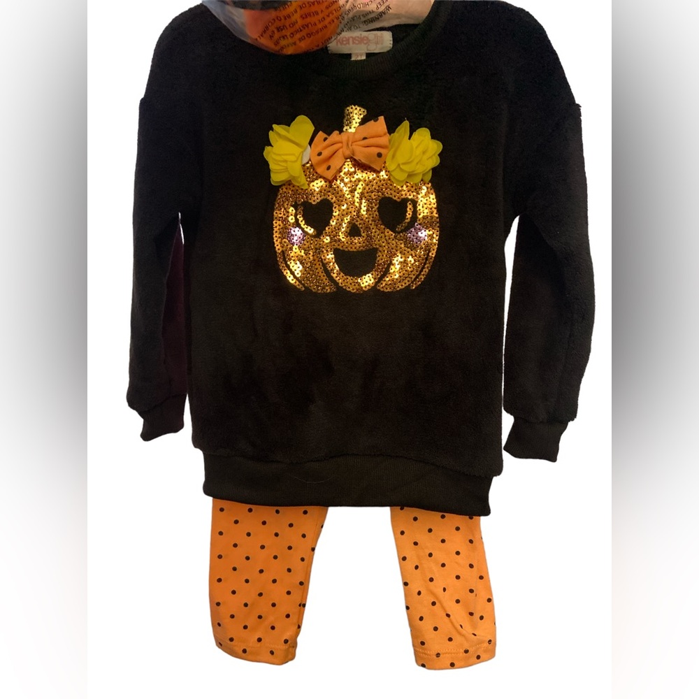 New Kensie 2 piece Set & gift Pullover sweater & leggins /Size 2T
